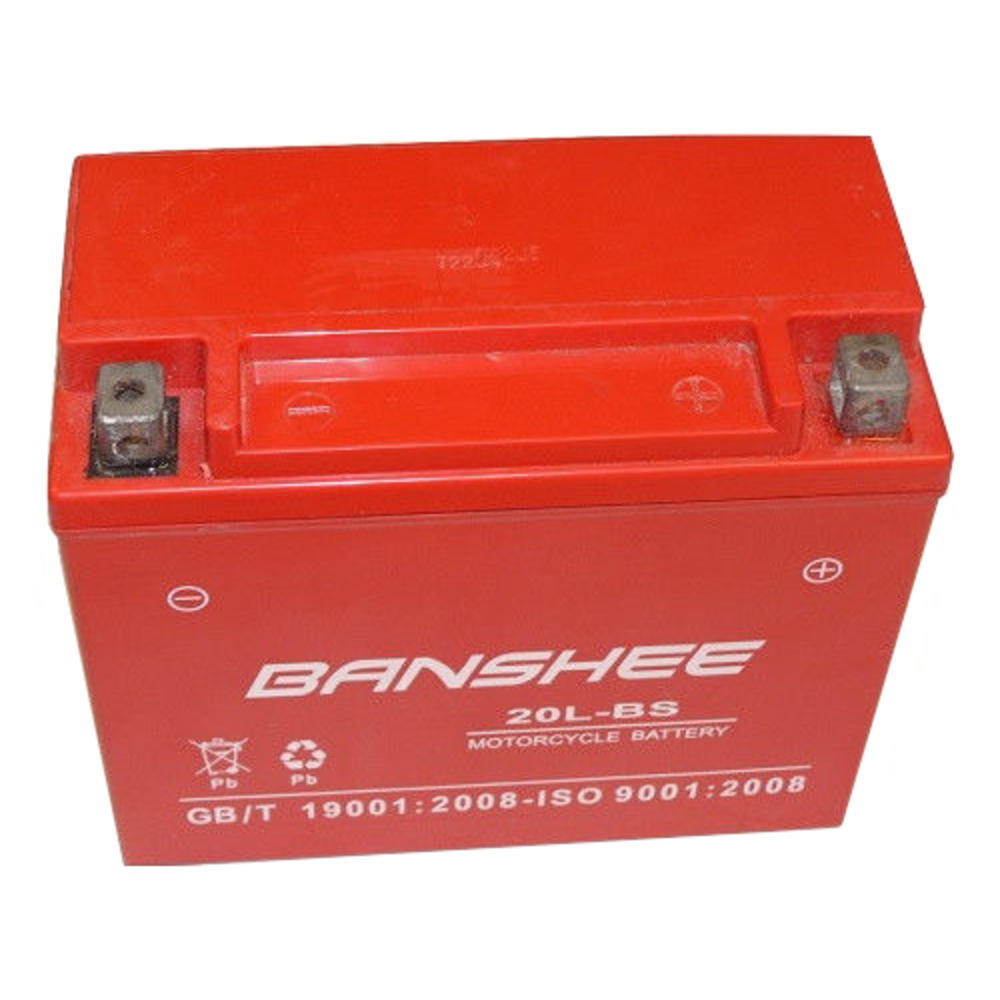 Banshee replaces YTX20L-BS For Walmart ES20LBS Battery-4 Year Warranty