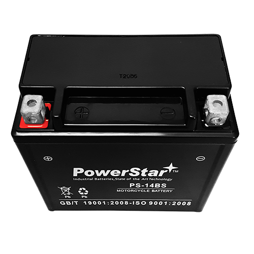 POWERSTAR BMW F700GS Battery Replacement by PowerStar 14-BS, 2 Yr Warranty, Fast Shipping