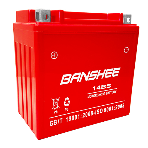 banshee YTX14-BS High Performance Maintenance Free Sealed AGM Motorcycle Banshee Battery