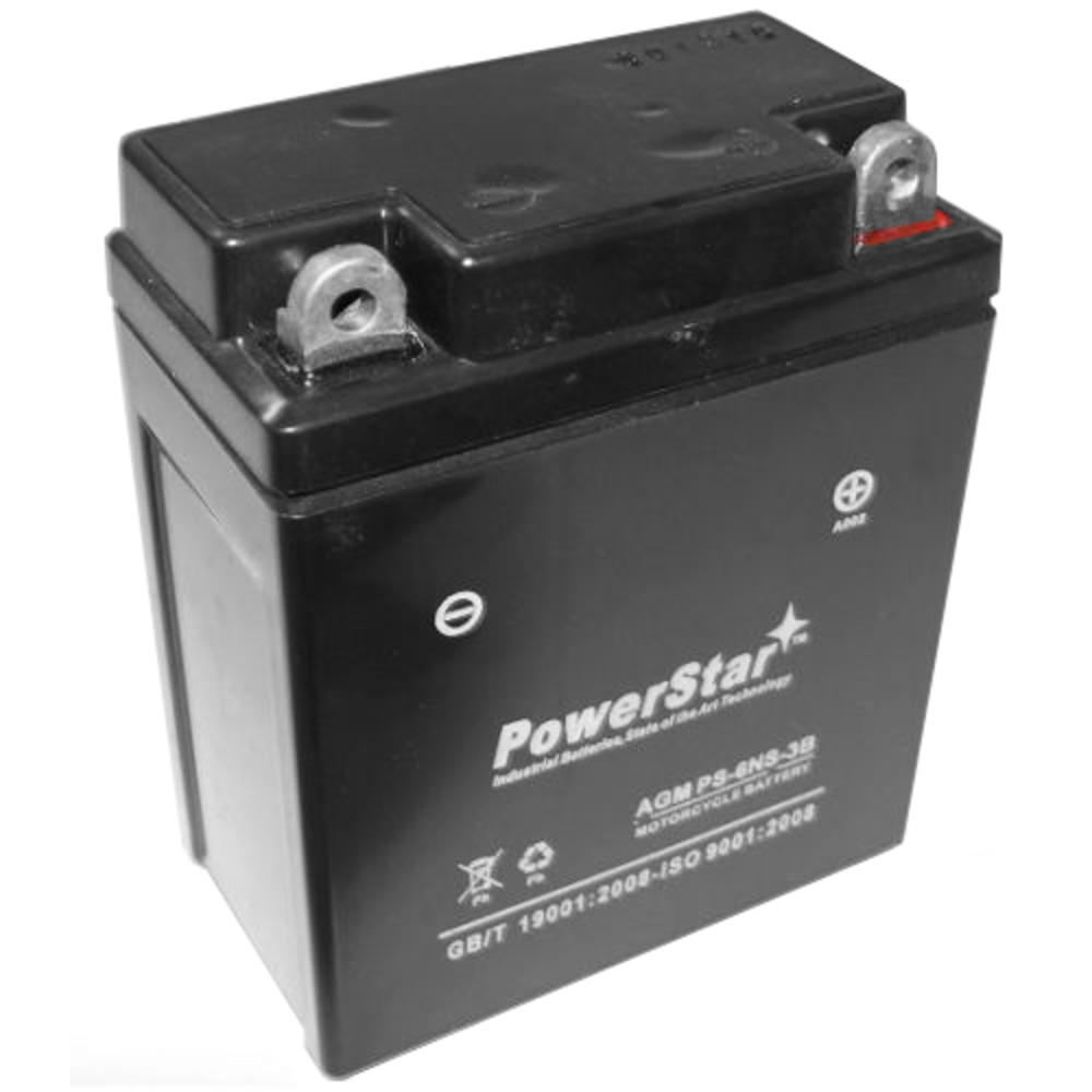 PowerStar PS-6NS-3B  6N6-3B-N Motorcycle Battery