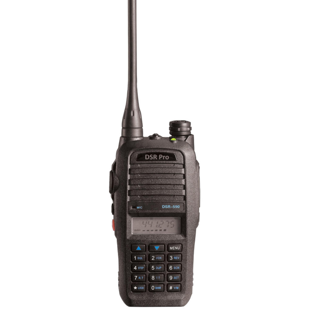 dsr pro DSR 590 UHF 5 Watt Radio for BUSINESS RADIO COMPACT SIZE WAREHOUSE OFFICE CLUBS