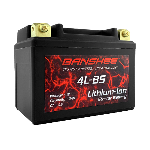 banshee Lithium Ion 4L-BS Sealed Starter Battery
