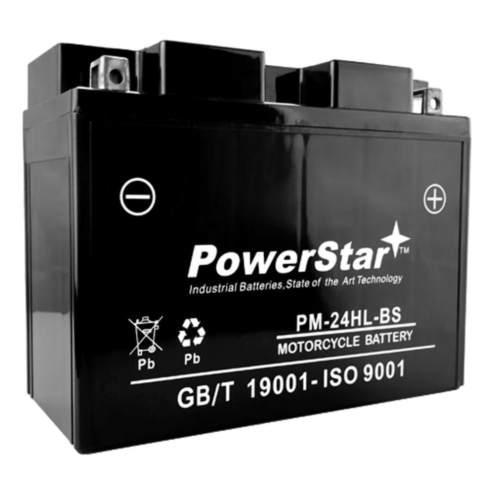 PowerStar PM24HL-BS  24HL-BS Motorcycle Battery