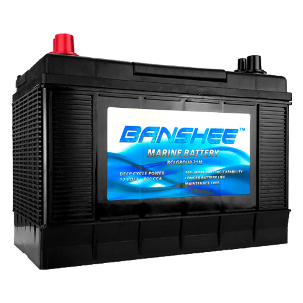 banshee D31M Replacement Battery For Optima Marine Deep Cycle
