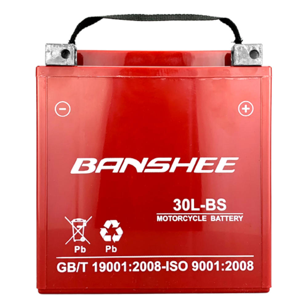 Banshee YTX30L-BS 12V 30AH Battery BMW R90/6, R9OS '69-'76 385CCA 4 YR Warranty