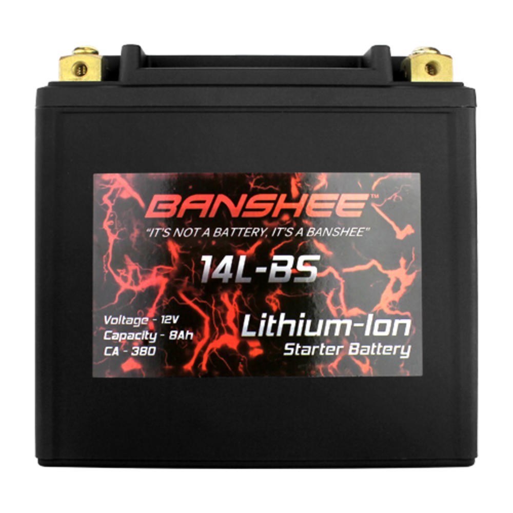 Banshee YTX14L-BS Lithium Motorcycle Battery for HARLEY-DAVIDSON XL, XLH (Sportster) Year (04-17)
