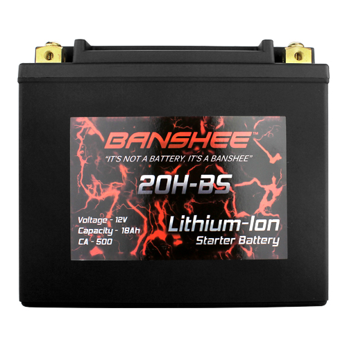 Banshee LifePo4 Lithium Replacement for Motobatt MPLX20UHD-HP MBTX20U