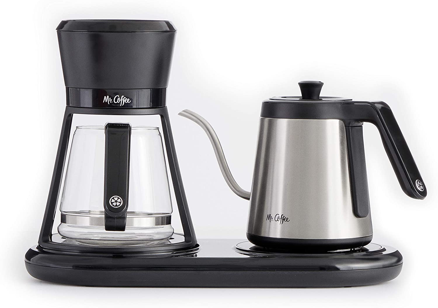 Mr. Coffee BVMC-PO19B All-in-One Pour Over Coffee Maker, 6 Cups, Black