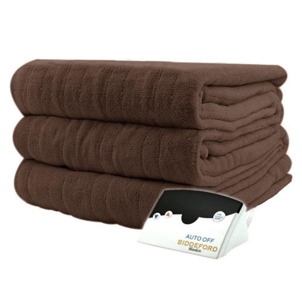 Pure Warmth Luxurious MicroPlush Electric Heated Blanket