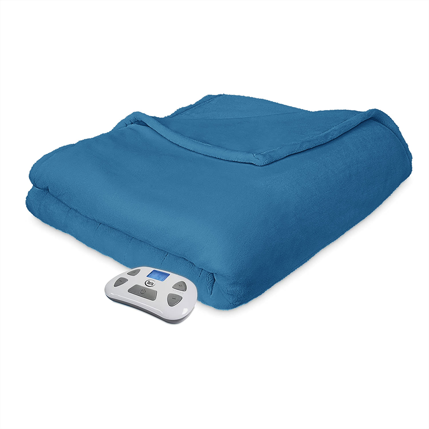 Serta Comfort Plush Electric Heated Warming Blanket