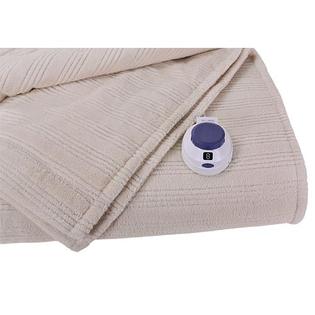 Soft Heat Micro Plush Low Voltage Electric Heated Triple Rib Throw Soft Heat Micro Plush Low Voltage Electric Heated Triple Rib Throw Blanket