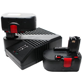 UpStart Battery 2-Pack For Bosch 18V(3300mAh, NIMH)