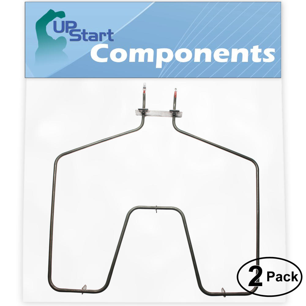 UpStart Components 2-Pack Replacement General Electric JBS03C2WH Bake Element  - Compatible General Electric WB44K10005 Oven Heating Element