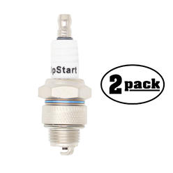 UpStart Components 2-Pack Compatible Spark Plug for TRU-CUT Lawn Mower & Garden Tractor Rotary Mowers with BRIGGS & STRATTON 3 & 5 hp
