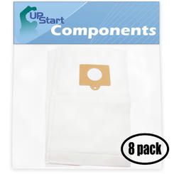 9-Pack Vacuum Bags For Kenmore & Panasonic Canisters - Type C, C-5, Q Style Replacement Bags