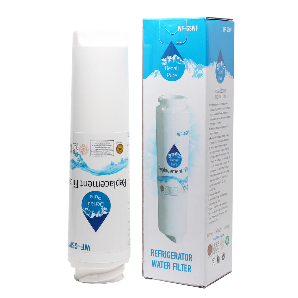 Denali Pure Replacement General Electric PFS22MISBBB Refrigerator Water Filter - For General Electric GSWF Water Filter Cartridge