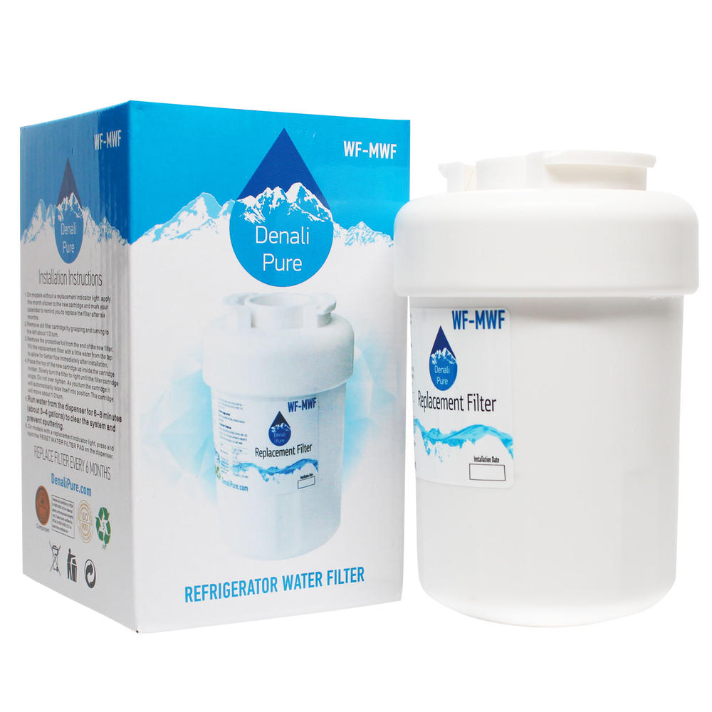 Denali Pure Replacement General Electric GSH22JSZBSS Refrigerator Water Filter - For General Electric MWF, MWFP Water Filter Cartridge