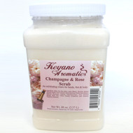 Keyano Aromatics Champagne & Rose Body Scrub 80oz