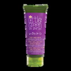 Little Green Cares Little Green Kids Curly Hair Cream | 4.2 oz Curl Defining Styling Cream & Anti Frizz Control