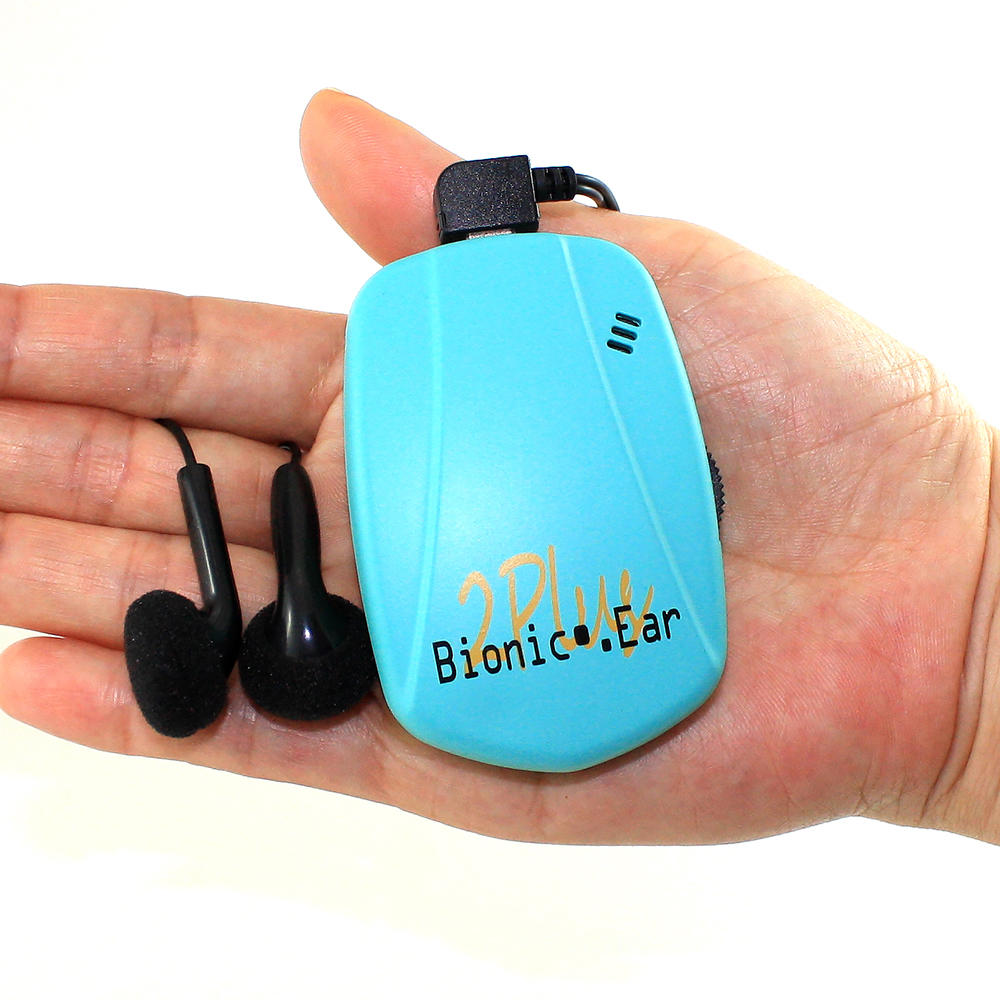 Bionic Ear 2Plus Premium Personal Sound Amplifier the ideal pocket type ear device for watching TV listening to the radios