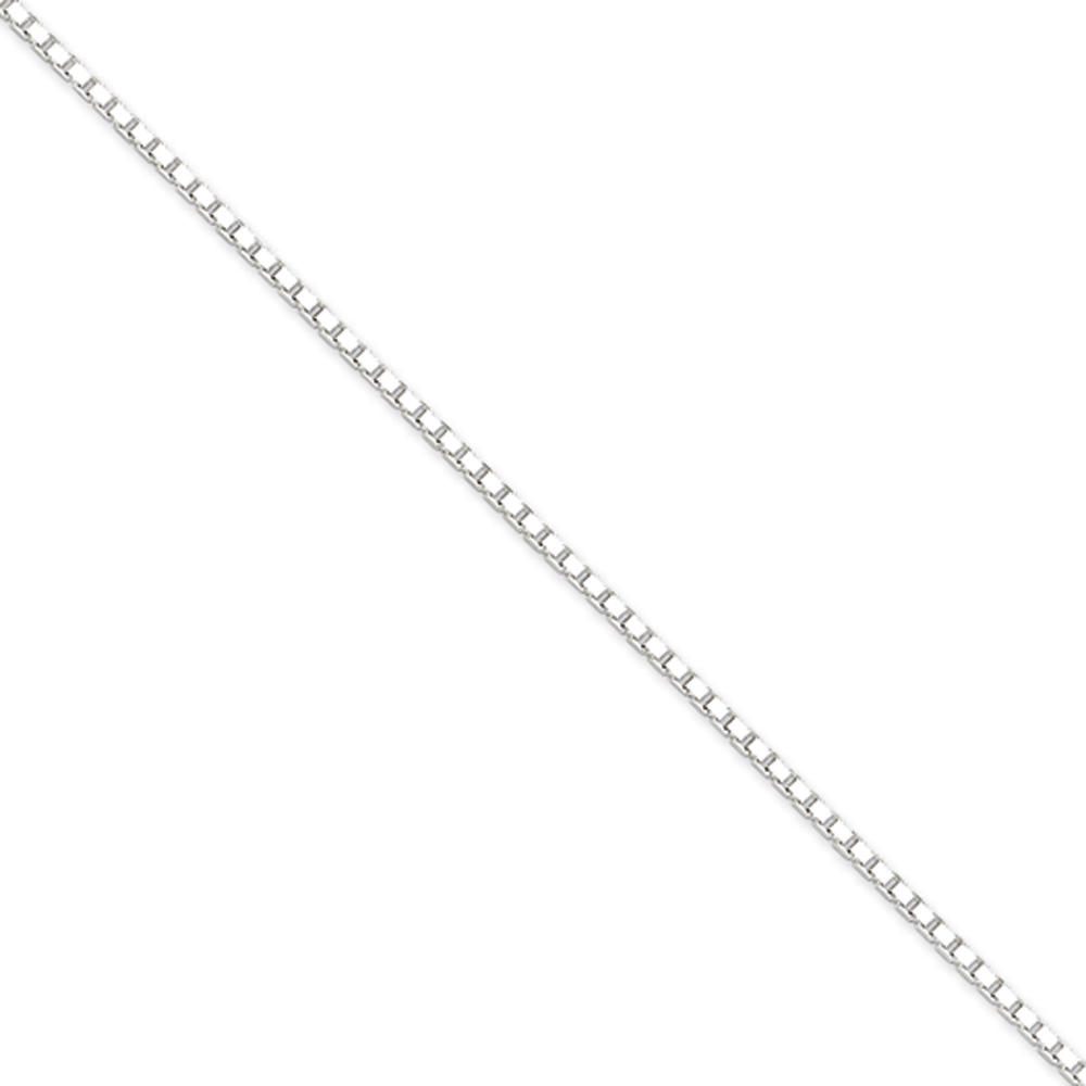 Black Bow Jewelry Company 2mm Sterling Silver, Box Chain Necklace, 16 Inch
