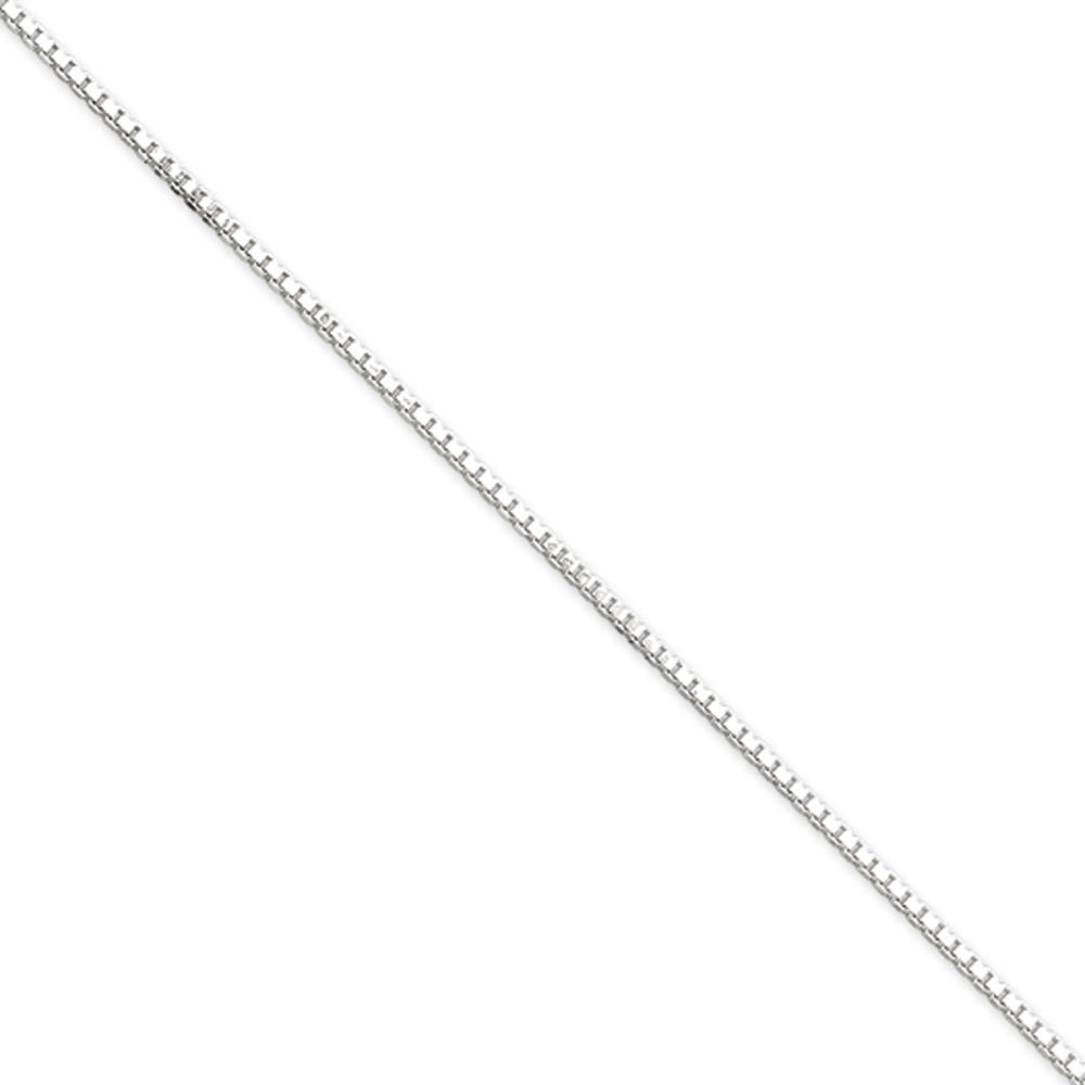 Black Bow Jewelry Company 1.75mm Sterling Silver, Box Chain Necklace, 24 Inch