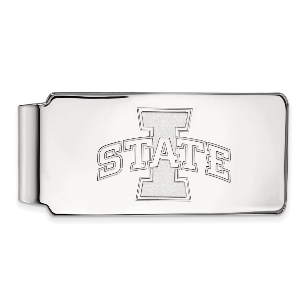 LogoArt Sterling Silver Iowa State Money Clip
