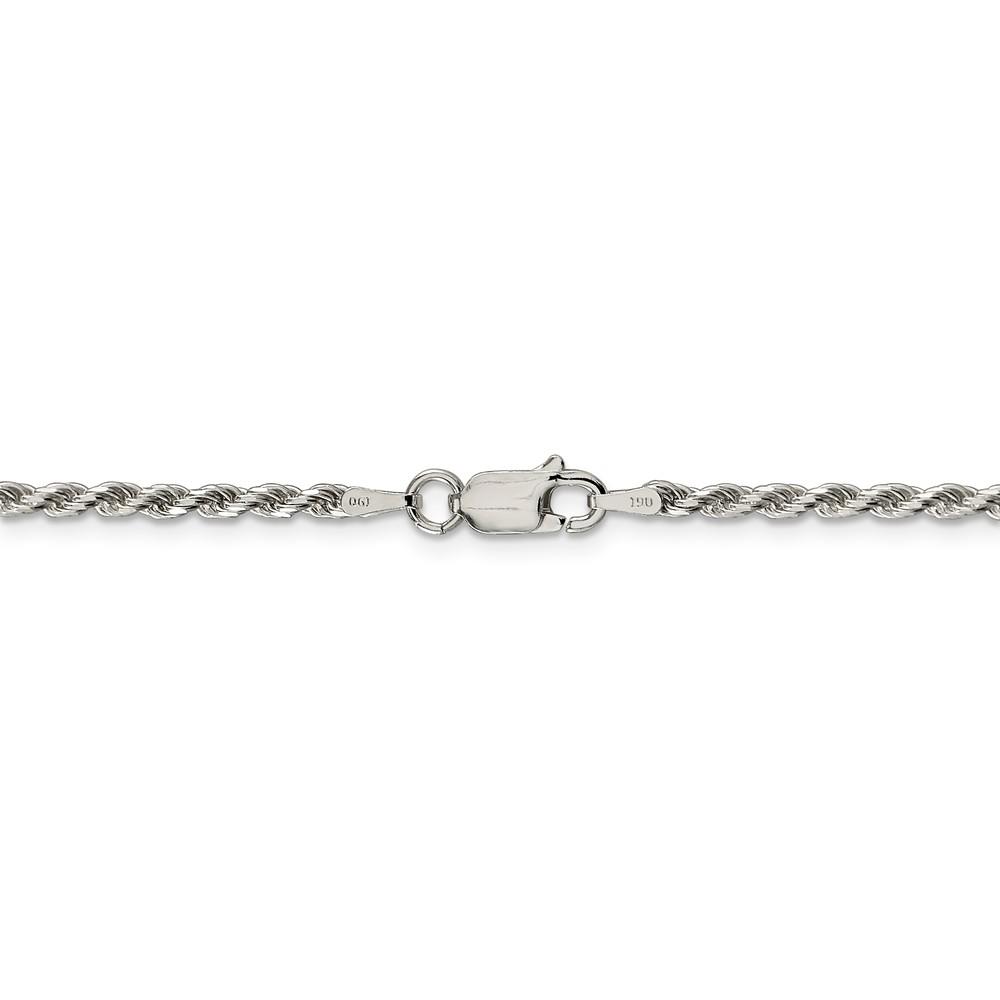 Black Bow Jewelry Company Sterling Silver Furman U Large Logo Necklace