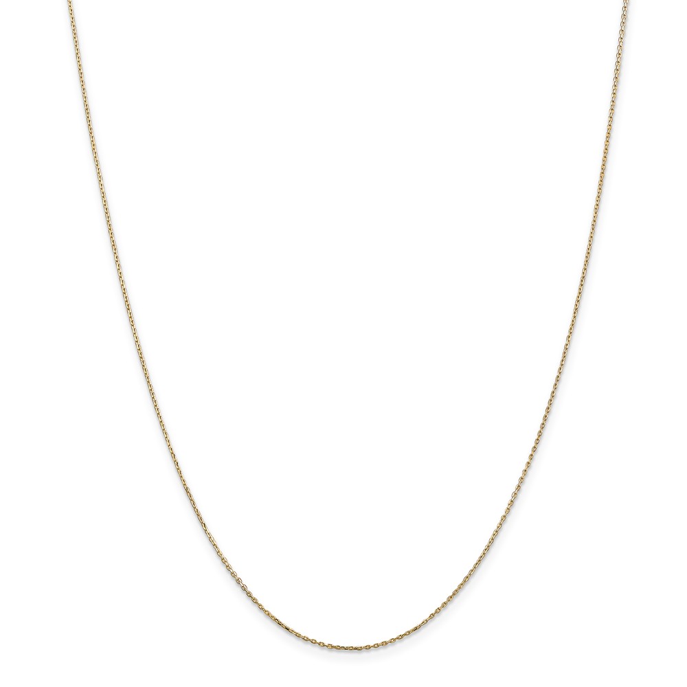 Black Bow Jewelry Company 14k Yellow Gold Hannah Mini Initial O Shamrock Key Necklace