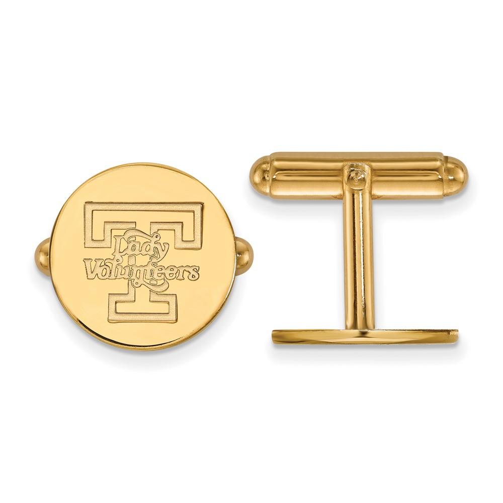 LogoArt 14k Yellow Gold University of Tennessee Cuff Links