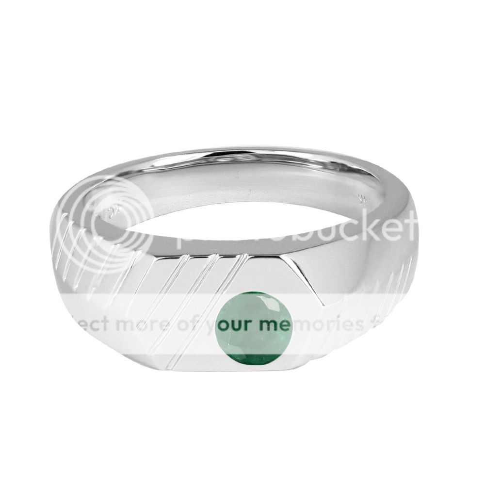 The Tanzanite Shop 14k Emerald Men S Ring New Arrival