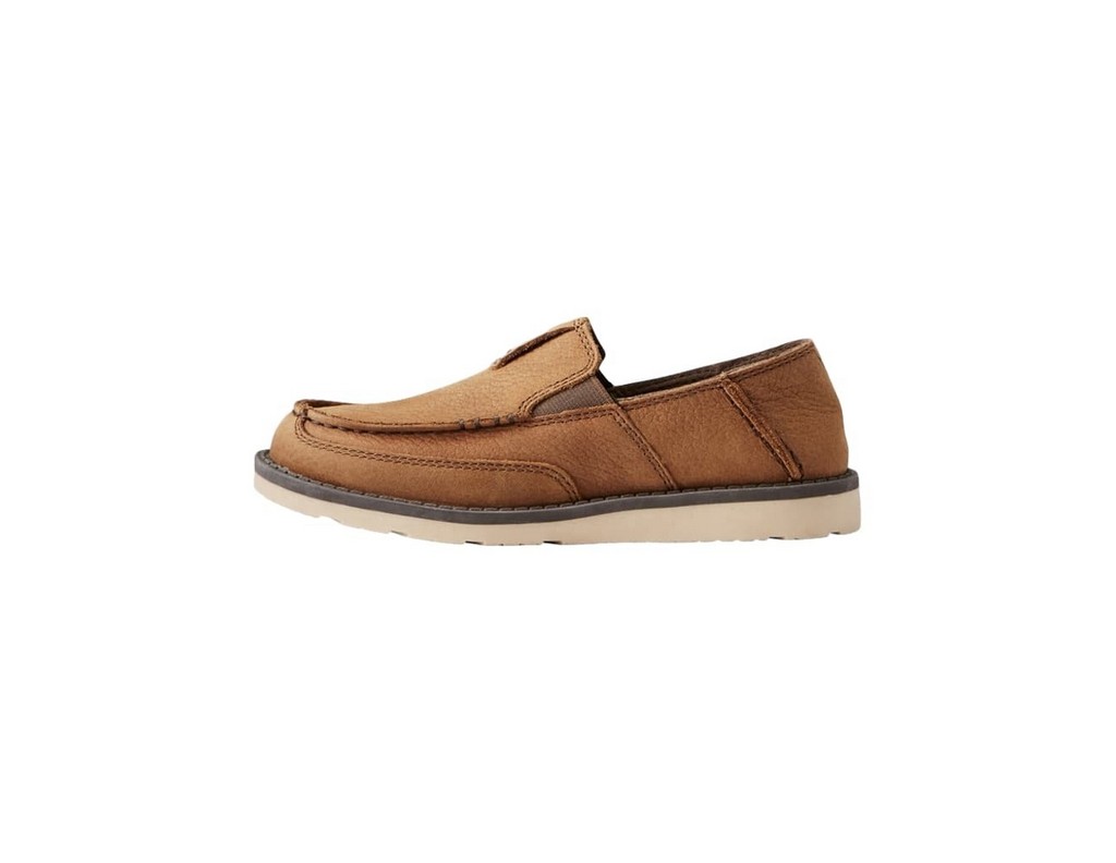 Ariat Casual Shoes Boys Cruiser Slip On Cushioned Aged Bark 10021606