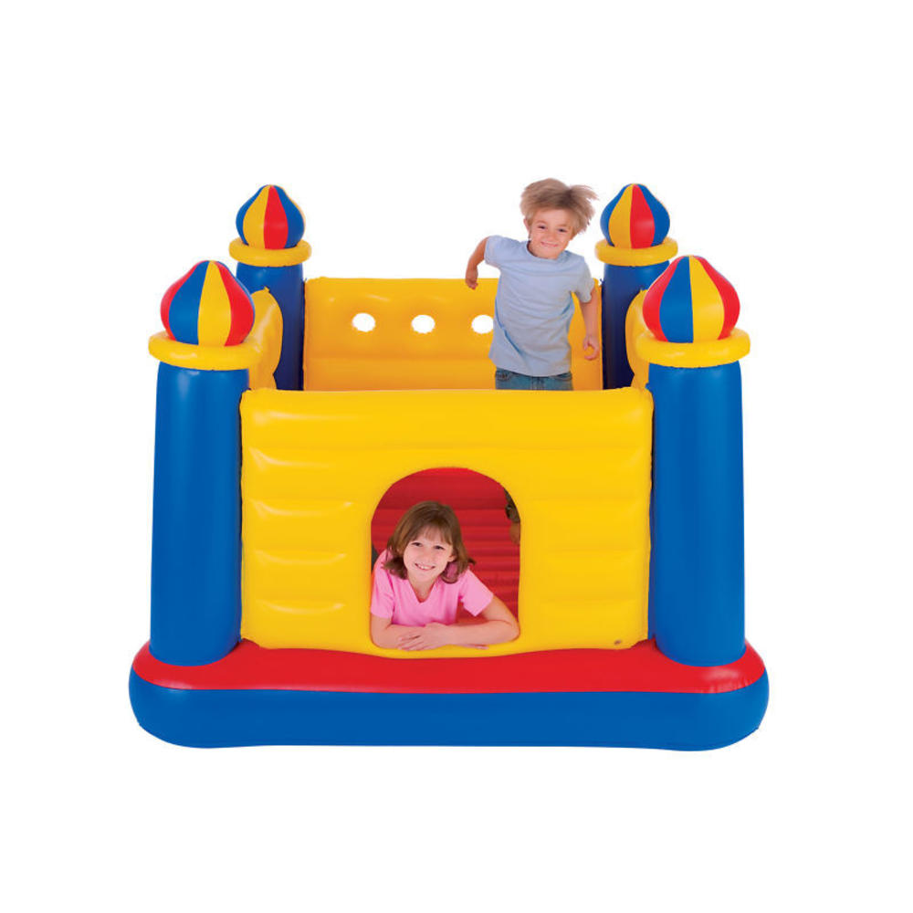 Intex Inflatable Jump O Lene Ball Pit Castle Bouncer Indoor Outdoor Kids Bounce