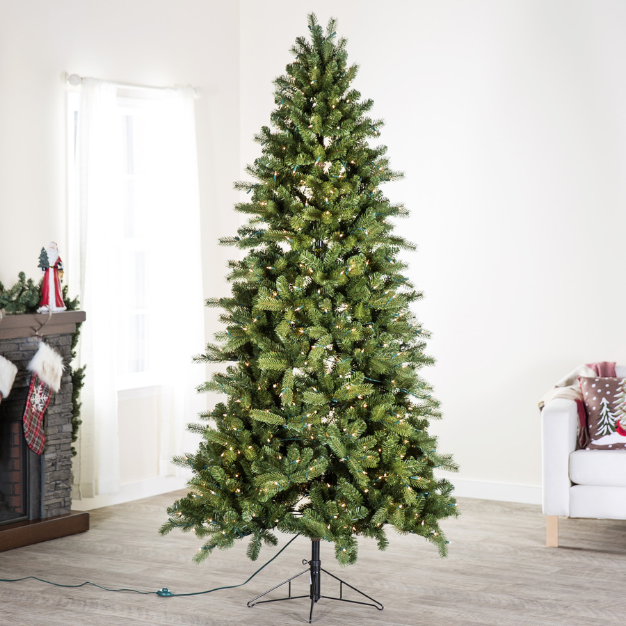 GE 75 Ft Pre Lit Just Cut Colorado Spruce Artificial Christmas Tree White Lights GE 75 Ft Pre Lit Just Cut Colorado Spruce Artificial Christmas Tree White Lights