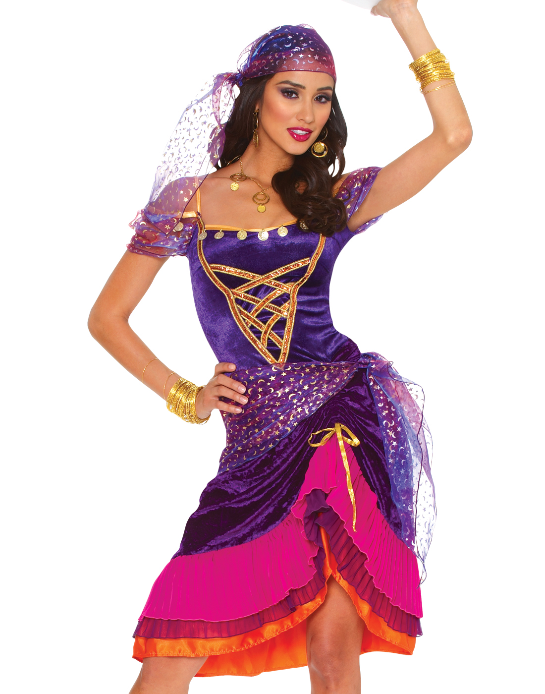 franco magical gypsy tarot card reader fortune teller fancy women halloween costume s l