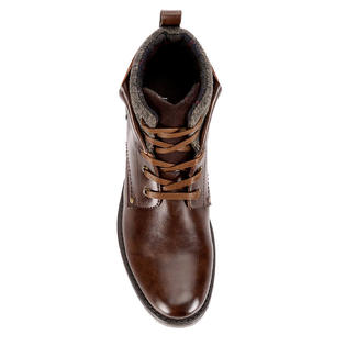 Jeffrey Tyler Mens Kolby Faux Leather Lace Up Boot Shoes Jeffrey Tyler Mens Kolby Faux Leather Lace Up Boot Shoes