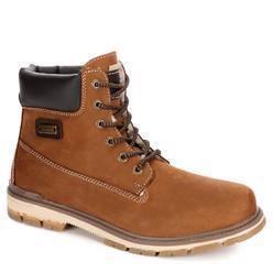 AM Shoes Mens Casual Lace Up Work Boot Shoes