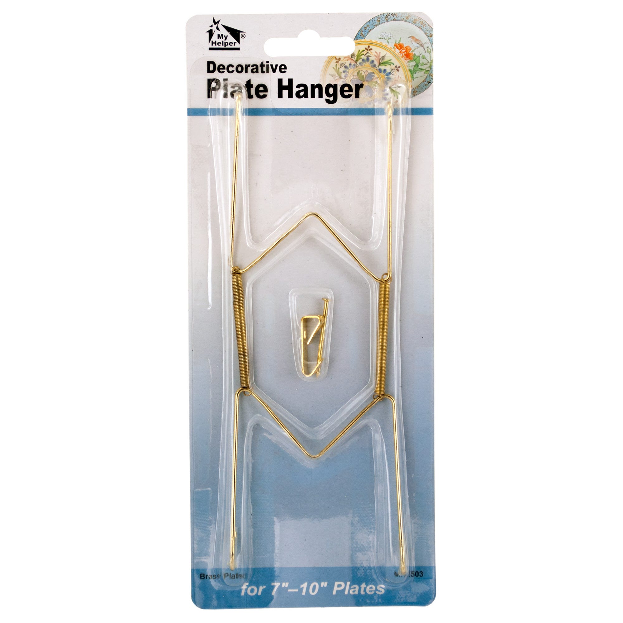 Abc Bulk Wholesale Set Of 36 Brass Plated Plate Hanger Set