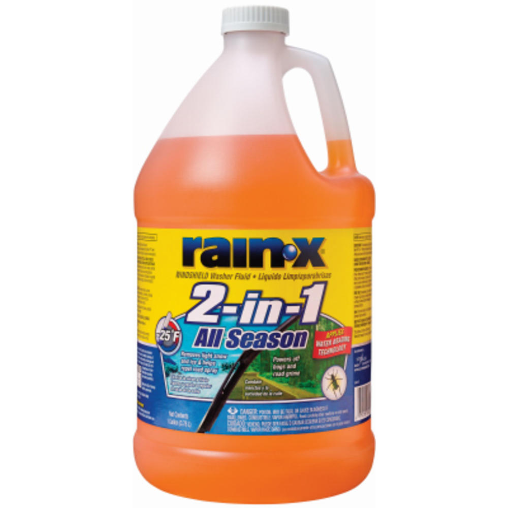 Rain-X RAIN113655 Winter Windshield Washer Fluid, 1-Gallon - Quantity 6