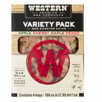 Western 80485 4PK Variety Wood Chips - Quantity 1