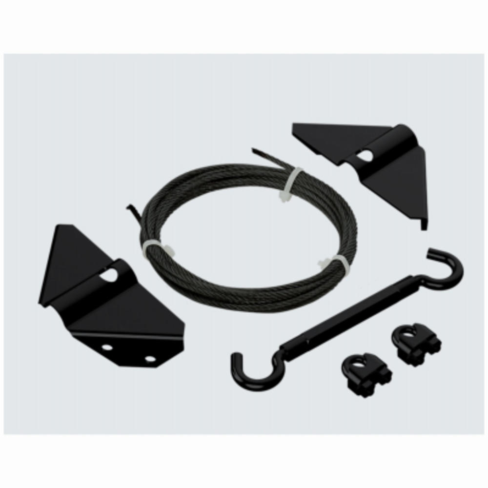 National Hardware N166-004 Anti-Sag Gate Kit, Black - Quantity 1