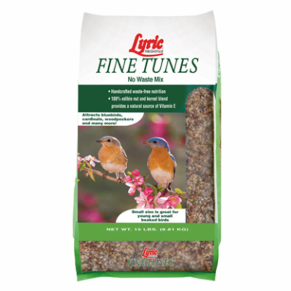 Lyric 2647410 Fine Tunes Wild Bird Food, No Waste Mix, 15 Lbs. - Quantity 1