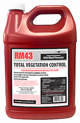 RM43 76500 Total Vegetation Control Plus Weed Preventer, Concentrate, 1 Gallon - Quantity 1