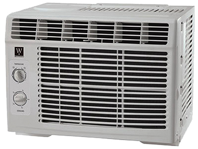 HomePointe MWHUK-05CMN8-BCK0 Mechanical Window Air Conditioner, 5,000 BTUs - Quantity 1