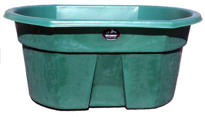 High Country Plastics W-155 Water Tank, Forest Green, 155-Gals. - Quantity 1