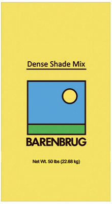 Barenbrug 83650 Grass Seed, Dense Shade, 50 Lbs., Covers 20,000 Sq. Ft. - Quantity 1