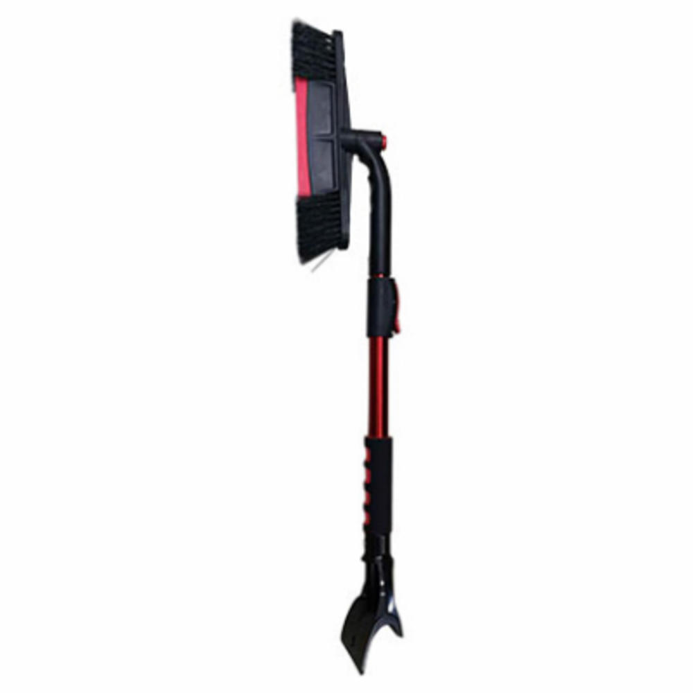 Clybourn XD9540 Snow Broom / Ice Scraper, Pivot Head, Flex Blade, Handle Extends to 39 In. - Quantity 12