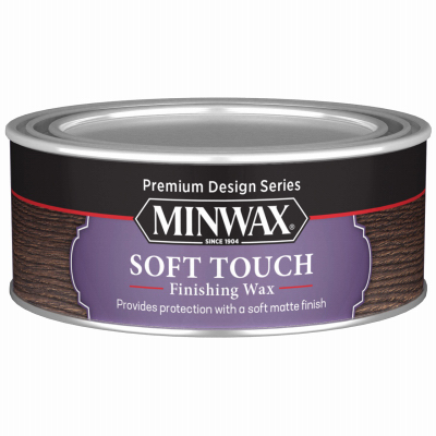 Minwax 405040000 Soft Touch Finishing Wax, Matte, 8-oz. - Quantity 1