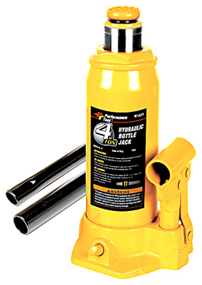Performance Tool W1623 Hydraulic Bottle Jack, 4-Ton - Quantity 1