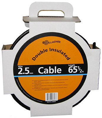 Gallagher G627014 Electric Fence Underground Cable, 12.5 Ga., 65-Ft. - Quantity 1